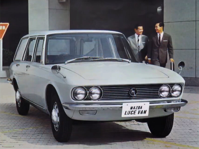 Mazda Luce (SUAV) 1 поколение, универсал (06.1967 - 11.1973)